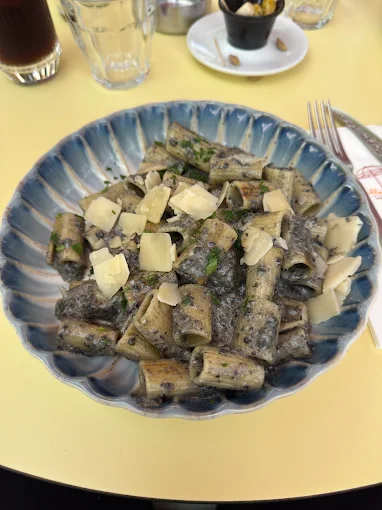 Rigatoni à la crème de truffe